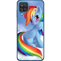 Чехол Силиконовый с Картинкой на Samsung Galaxy A12 (A125) (Литл Пони, My Little Pony)