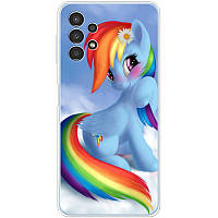 Чехол Силиконовый с Картинкой на Samsung Galaxy A13 4G (A135) (Литл Пони, My Little Pony)