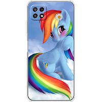 Чехол Силиконовый с Картинкой на Samsung Galaxy A22 5G (A226) (Литл Пони, My Little Pony)