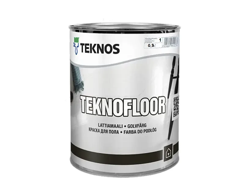 Фарба для підлоги Teknos Teknofloor 0,9 л