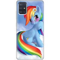 Чехол Силиконовый с Картинкой на Samsung Galaxy A51 (A515) (Литл Пони, My Little Pony)