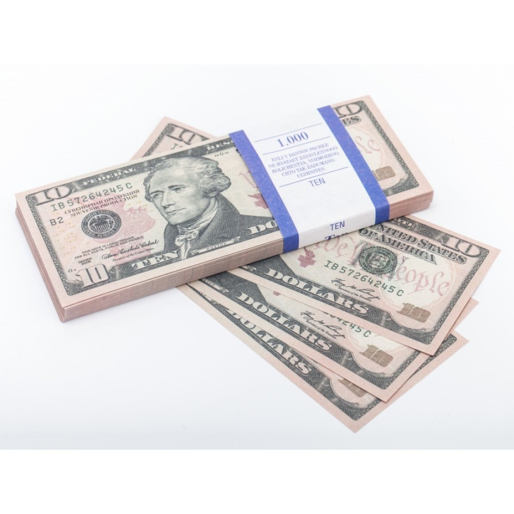 Сувенірні гроші 10 $