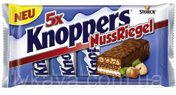 Шоколадный батончик Knoppers NussRiegel 40 гр –