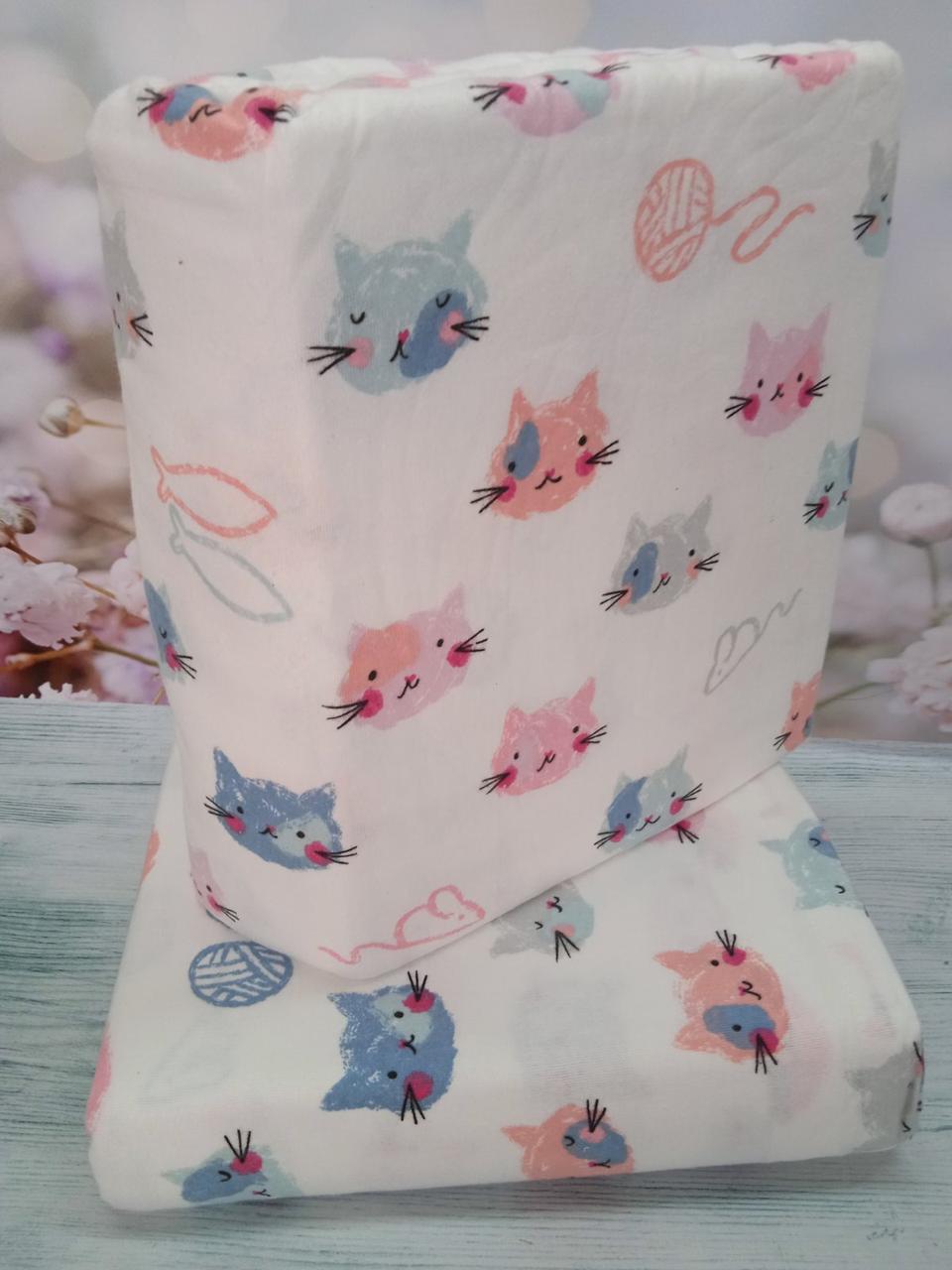 Набір постільної білизни з фланелі байка полуторний розмір Cotton Collection 22