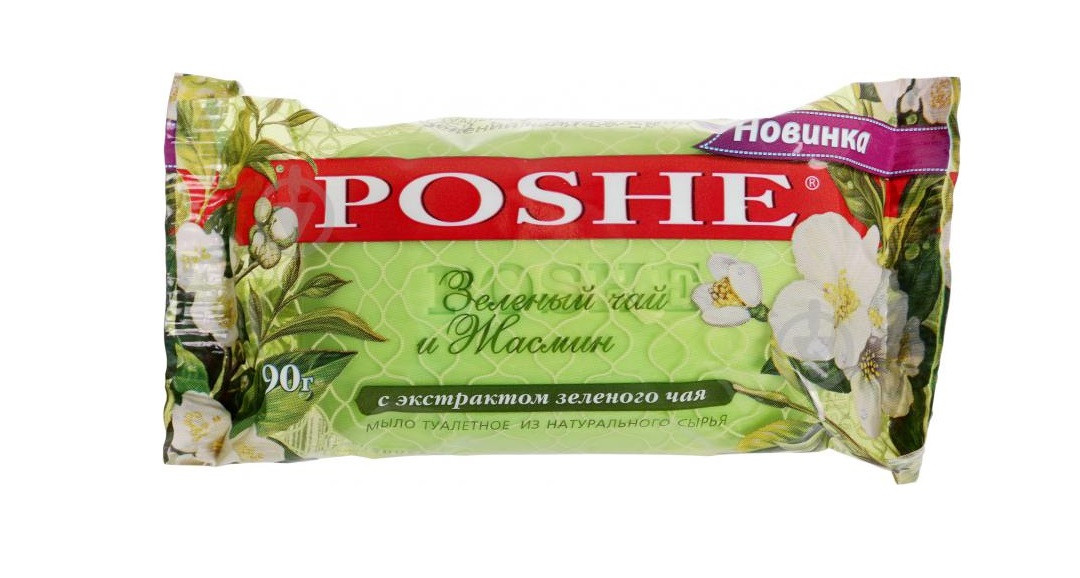 Мило туалетне Poshe Зелений чай і жасмин 90 г