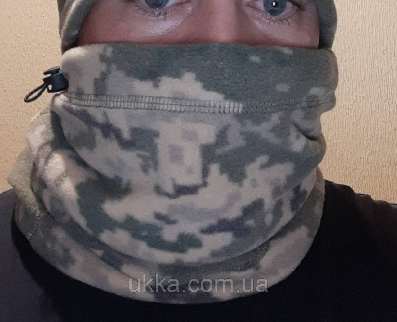 Баф флісовий піксель