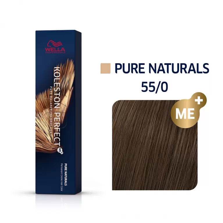 Фарба для волосся Wella Koleston Perfect 60мл. 55/0 світло-коричневий інтенсивний натуральний, фото 1