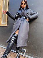 Тёплая женская длинная куртка Prada Прада
