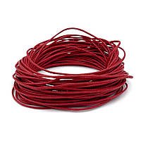 Шнур вощений червоний 1 мм