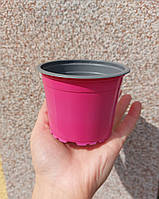 Горщики для фіалок Teku діаметр 9 см, Рожевий