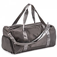 Сумка дорожня СІРА Дорожня спортивна сумка WINGS FB001 Сумка дорожная с ручкой Польша Туристична сумка Сумки