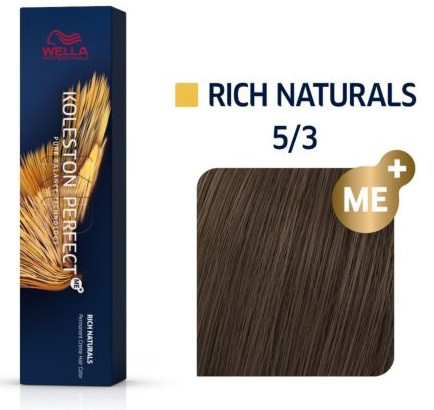 Фарба для волосся Wella Koleston Perfect 60мл. 5/3 золотистий світло-коричневий