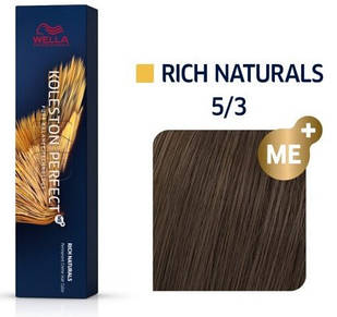 Фарба для волосся Wella Koleston Perfect 60мл. 5/3 золотистий світло-коричневий