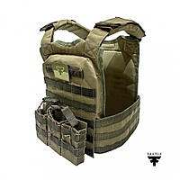 Жилет тактический плитоноска PLATE CARRIER STRIKER Olive