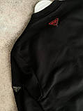 Чоловіча куртка вітровка Prada M1136 чорна S, фото 2