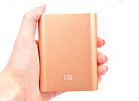 Power Bank Xiaomi Mi 10400 mAh Gold (реальная емкость 5600 mAh)