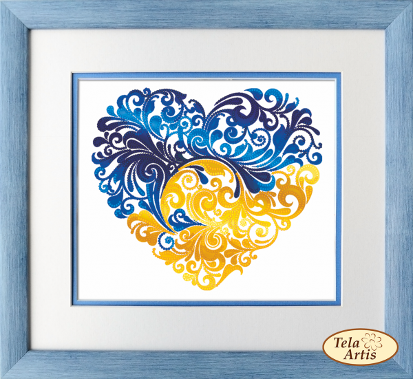 Набір для вишивкі бісером З Україною в серці! НТМ-145