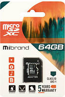 Micro SD 64GB/10 class Mibrand