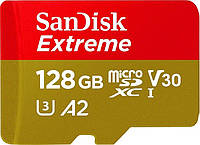 Micro SDXC 128GB/10 class UHS-I U3 A2 R160/W90MB/s Extreme V30 SanDisk