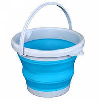 Складане силіконове відро 5л Collapsible Bucket