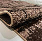 Доріжка 1*4м Palermo 0442 Коричневий Короткий ворс, фото 3