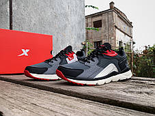 Чоловічі кросівки Xtep Outdoor 979319170007 Black Red водонепроникні, фото 3