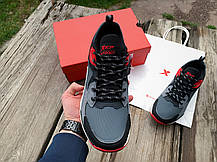 Чоловічі кросівки Xtep Outdoor 979319170007 Black Red водонепроникні, фото 5