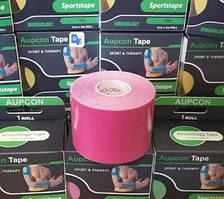 Кінезіо Тейп Kinesiology Tape Кинезио тейпы 5 см х 5 м розовый