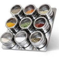 Набір для спецій на підставці Bohmann BH-7816 10 предметів