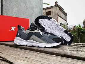 Чоловічі кросівки Xtep Outdoor 979319170007 Grey Black водонепроникні