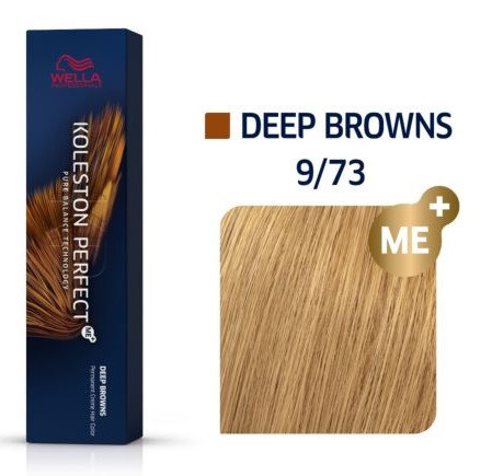 Фарба для волосся Wella Koleston Perfect 60мл. 9/73 золотий тік