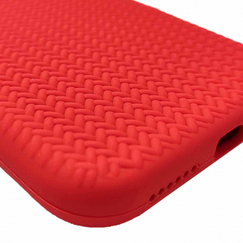 Чохол Silicone Knitted для Apple iPhone X/XS (06) - Red - фото 3 - id-p1548337056