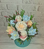 Квіти з мила\ Букет мильних квітів\ Подарунок для коханої\ Букет на день народження для мами
