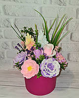 Букет квітів з натурального мила\ Рози з мила ручної роботи\ Подарунок для жінки\ Оригінальний подарунок