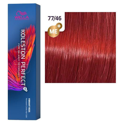 Фарба для волосся Wella Koleston Perfect 60мл. 77/46 пурпурова муза, фото 1