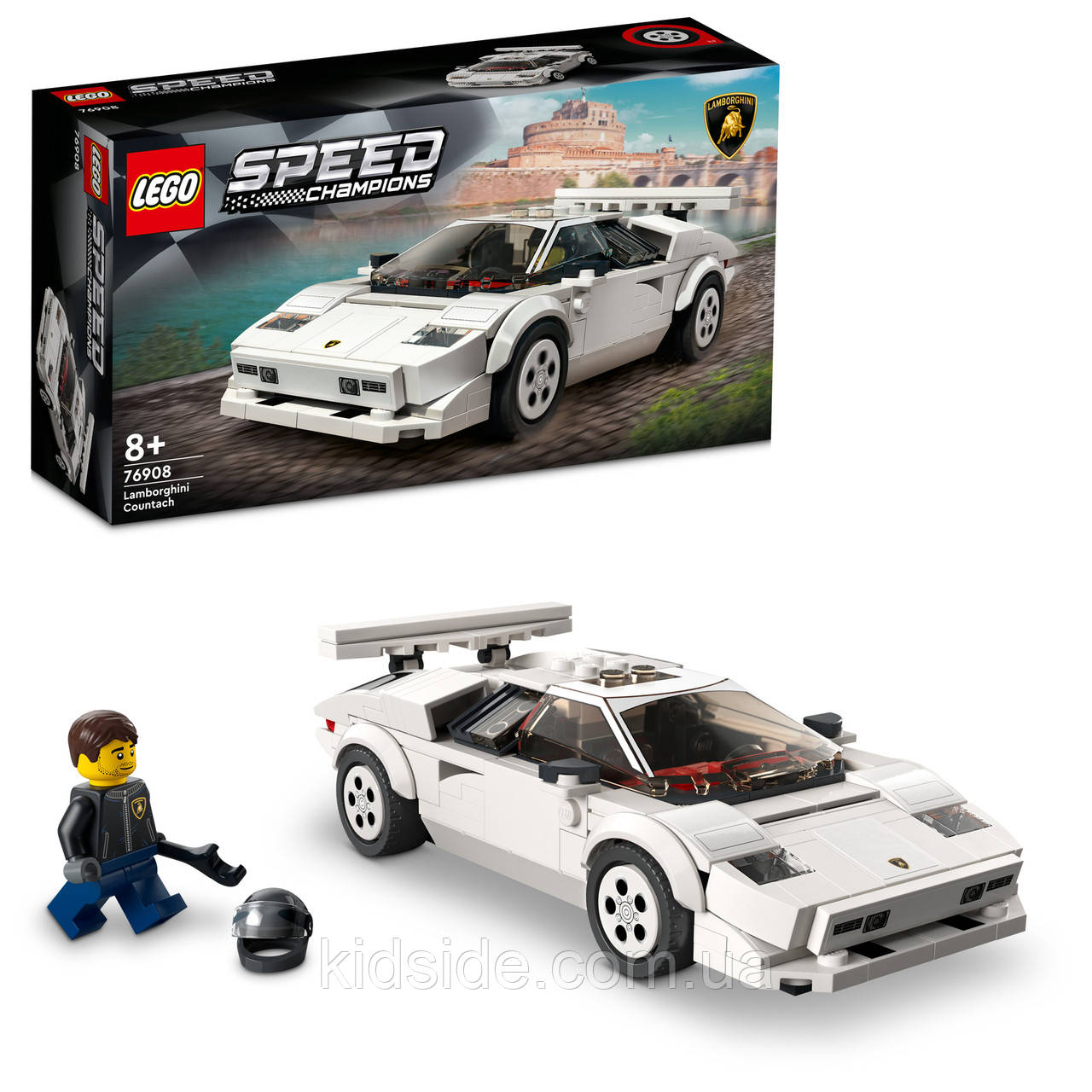 LEGO Speed Champions 76908 Lamborghin Countach, фото 1