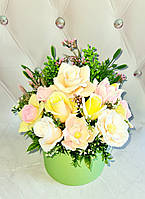 Троянди з мила\ Мило ручної роботи\ Подарунок для коханої\ Букет для мами\ Оригінальний подарунок для коханої