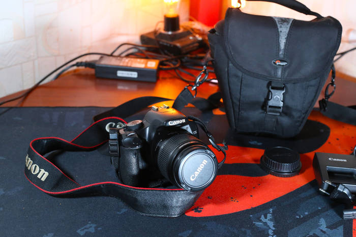 Зеркальный фотоаппарат Canon EOS 450D Зеркалка.Комплект. Б\У, цена 4699 ...