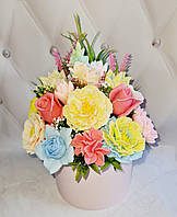 Троянди з мила\ Мило ручної роботи\ Подарунок для коханої\ Букет для мами\ Оригінальний подарунок для коханої