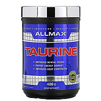 ALLMAX Nutrition, Таурин, без добавок, веганский продукт без глютена, 3000 мг, 400 г (14,11 унций) Киев
