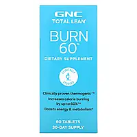 GNC, Total Lean, Burn 60, средство для эффективного сжигания жира, 60 таблеток Киев