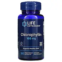 Life Extension, Хлорофиллин, 100 мг, 100 вегетарианских капсул Киев