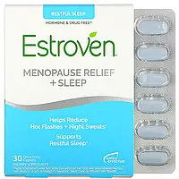 Estroven, средство для облегчения менопаузы и улучшения сна, 30 капсул для ежедневного приема Киев
