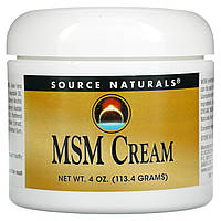 Source Naturals, Крем МСМ, 4 унции (113.4 г) Киев