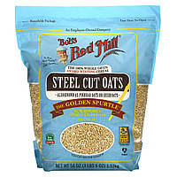 Bob's Red Mill, Steel Cut Oats, овсяные хлопья, 1,53 кг (54 унции) Киев