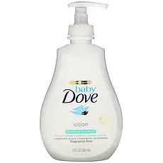 Dove, дитячий вловлюючий лосьйон, для чутливої шкіри, без запаху, 384 мл (13 жидк. унций)