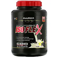 ALLMAX Nutrition, Isoflex, чистый изолят сывороточного белка (фильтрация заряженными ионными частицами), со