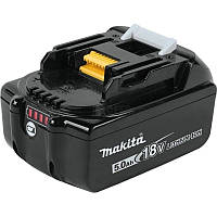 Аккумулятор Makita LXT BL1850B, Li-Ion, 18В, 5Ач, индикация разряда, 0,68кг (632F15-1)