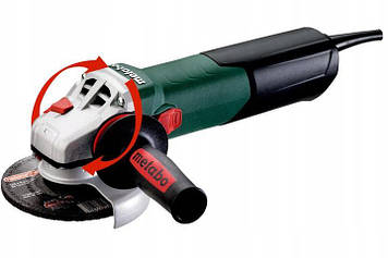 Болгарка Metabo WEV 17-125 Quick: 1700 Вт, диск 125 мм, регулювання обертів, плавний пуск Made in Germany!