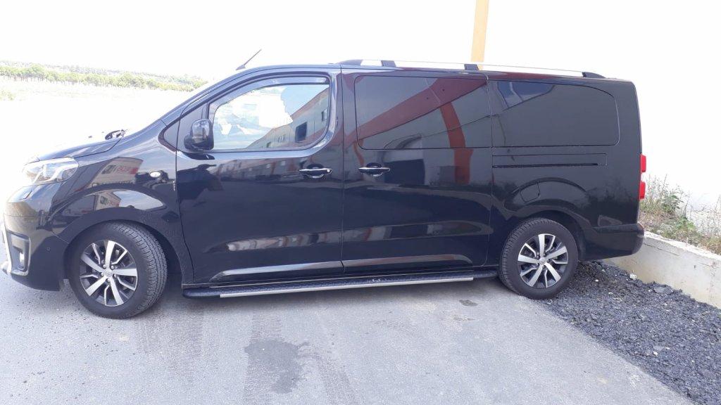Рейлінги Skyport (сірі) M база для Peugeot Expert 2017↗ рр.